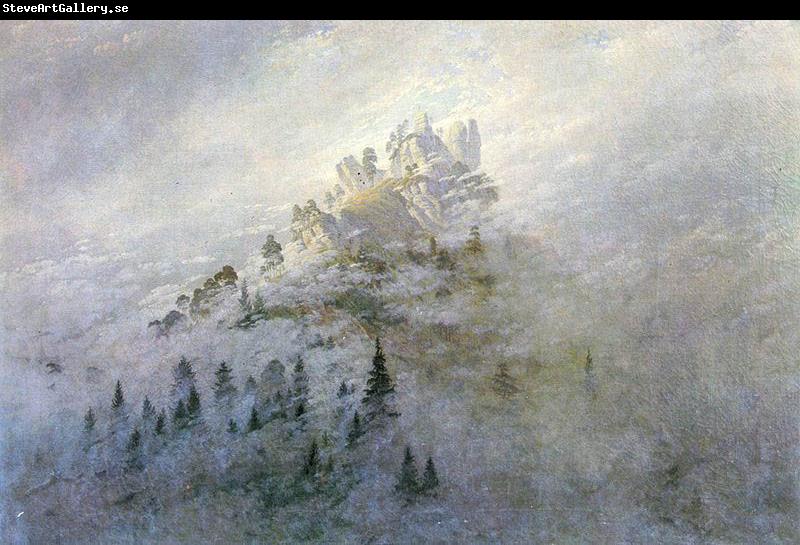 Caspar David Friedrich Morgennebel im Gebirge